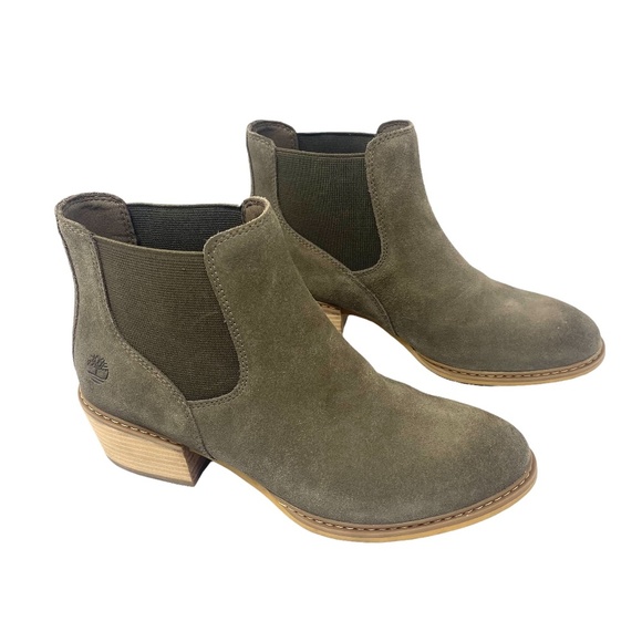 Timberland Olive Ankle Boots - Picture 1 of 8